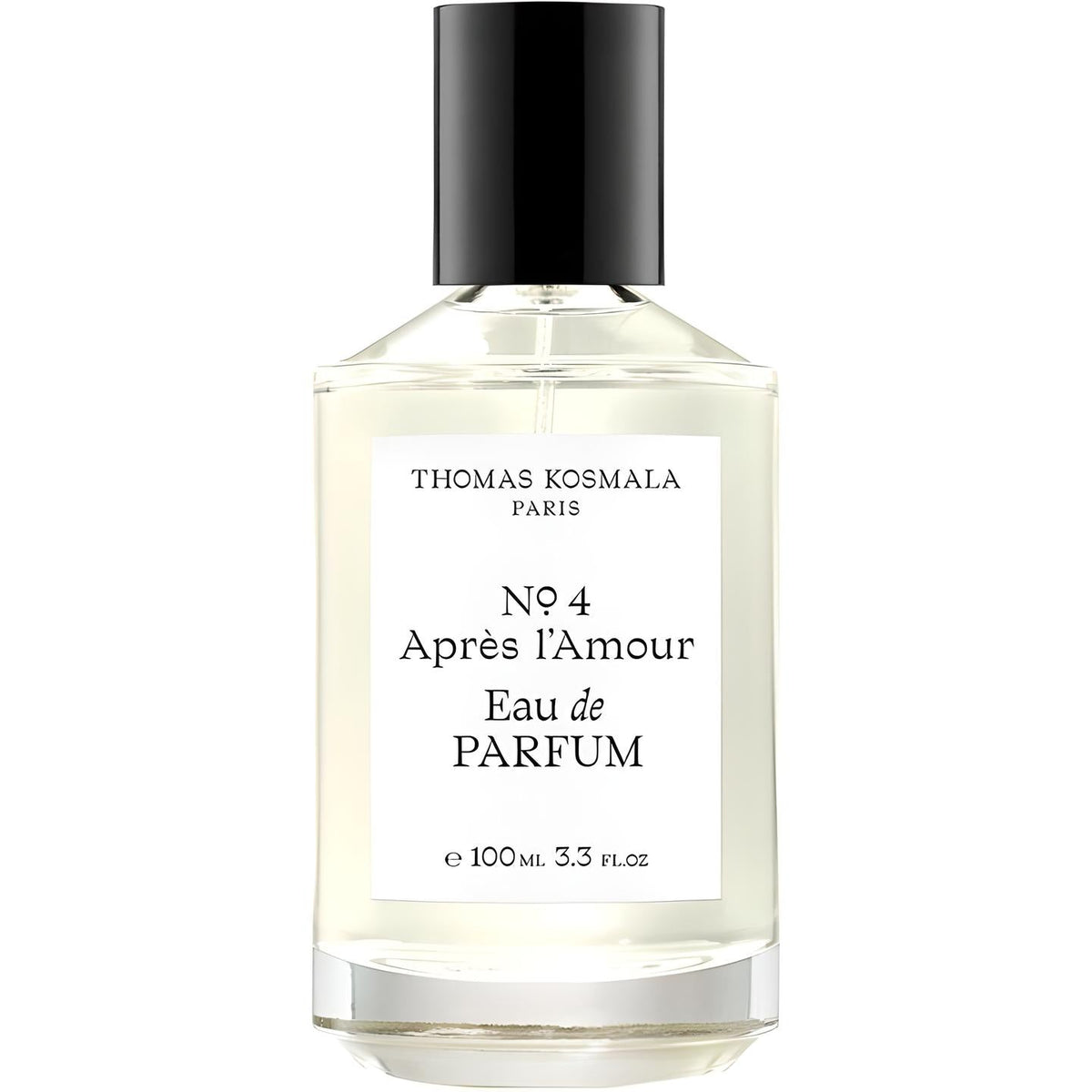 Thomas Kosmala No 4 Apres l'Amour authentic perfume bottle on light background