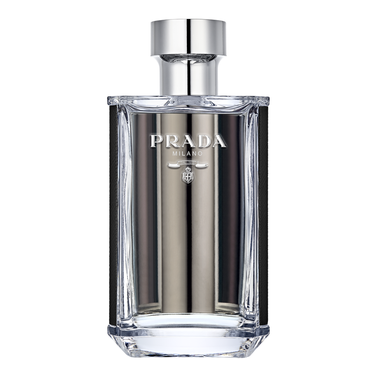 Prada L'Homme EDT authentic perfume bottle on light background