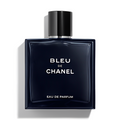 Chanel Bleu de Chanel EDP authentic perfume bottle on light background