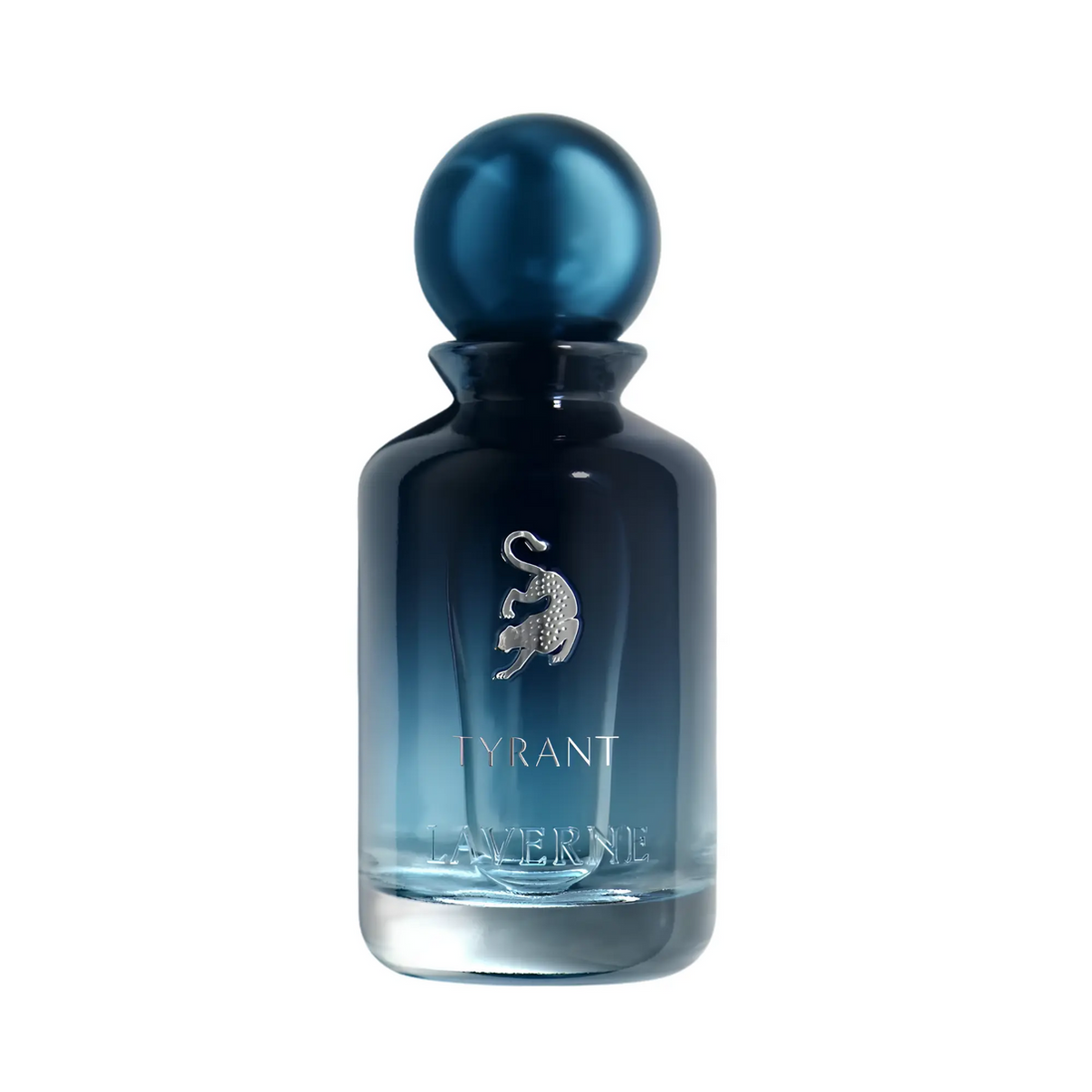 Laverne Tyrant authentic perfume bottle on light background