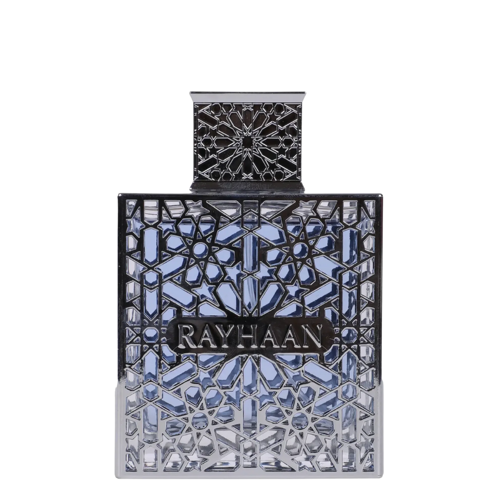 Rayhaan Aquatica original perfume bottle, clean product photo