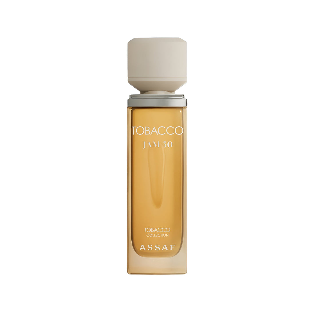 Assaf Tobacco Jam 50 original perfume bottle, clean product photo