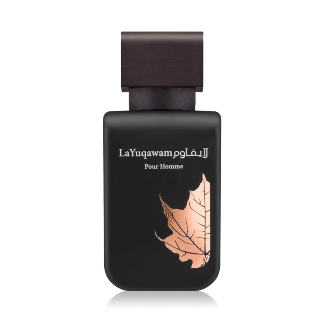 Rasasi La Yuqawam Homme original perfume bottle, clean product photo