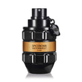 Viktor & Rolf Spicebomb Extreme exact fragrance bottle clear product photograph