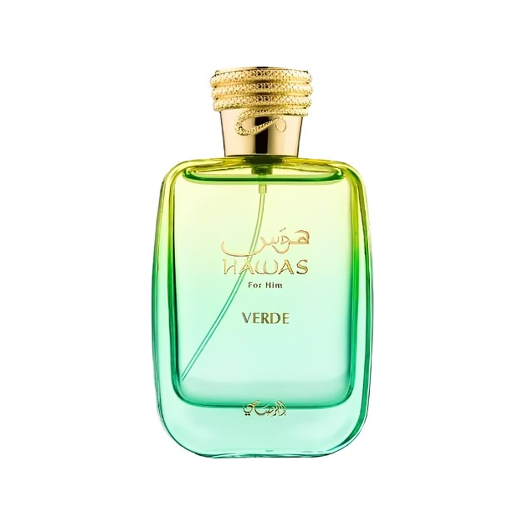 Rasasi Hawas Verde exact bottle reference