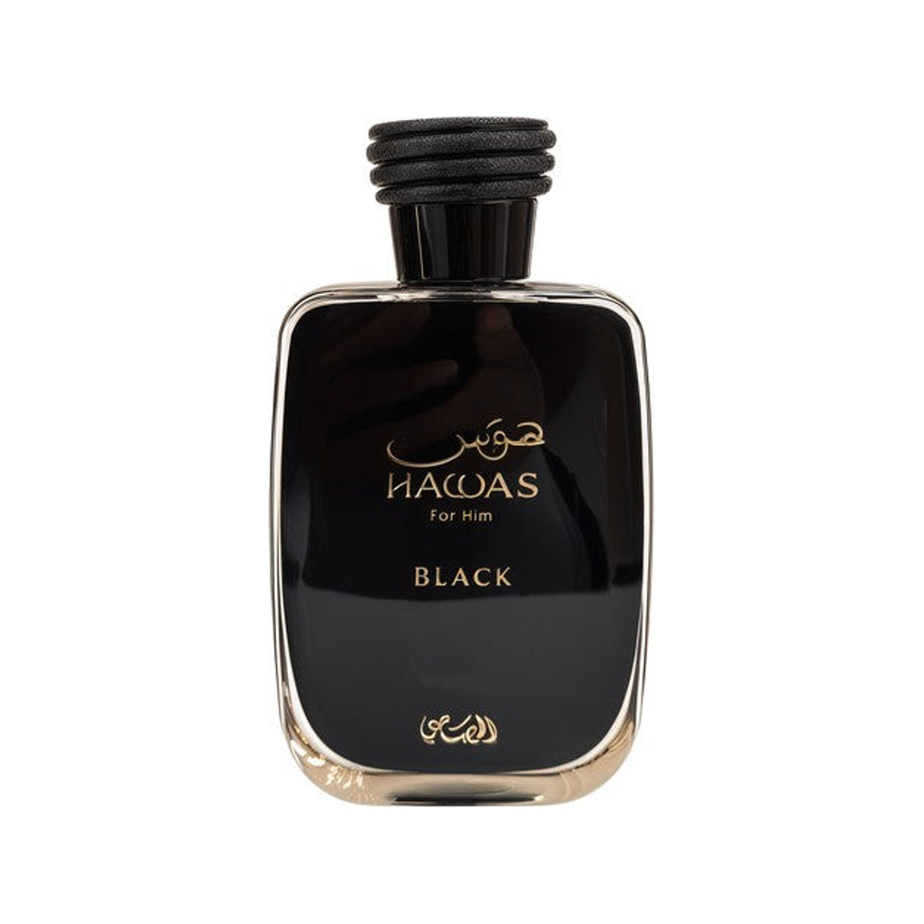 Rasasi Hawas Black exact bottle